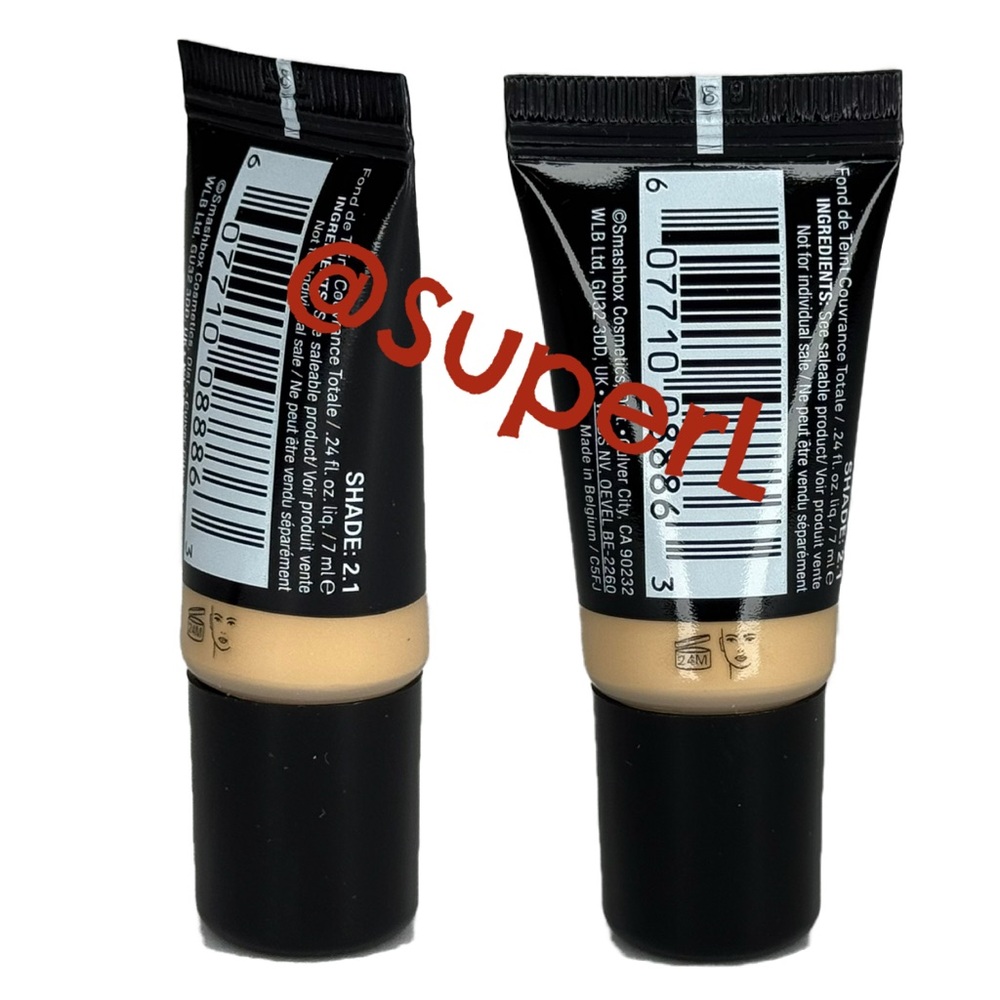5/$15 NEW Smashbox Studio Skin 24 hour oil free Hydra foundation 2.1 - Picture 2 of 4